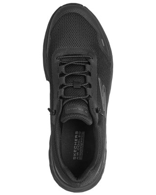 Skechers Go Walk Max Cushioning Flex Ανδρικό Παπούτσι Μαύρο Skechers Go Walk Max Cushioning Flex Ανδρικό Παπούτσι Μαύρο