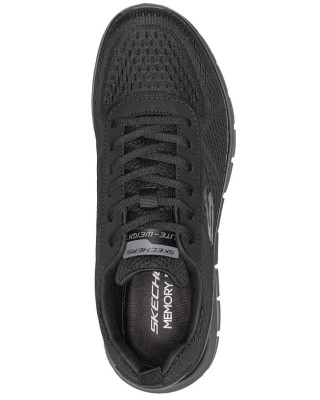 Skechers Memory Foam Track Ανδρικό Παπούτσι Μαύρο Skechers Memory Foam Track Ανδρικό Παπούτσι Μαύρο
