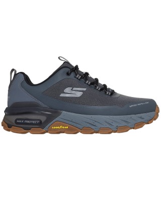 Skechers Max Protect Promote Track Ανδρικό Παπούτσι Γκρι