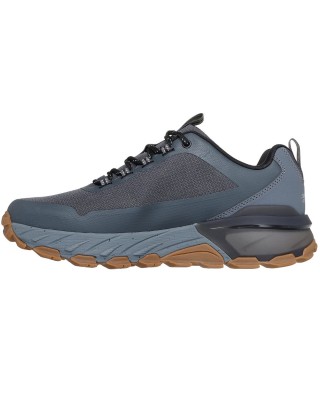 Skechers Max Protect Promote Track Ανδρικό Παπούτσι Γκρι