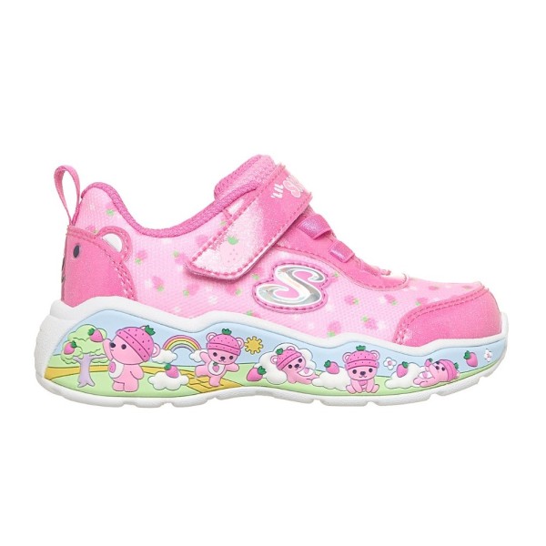 Skechers SkechBears Βρεφικό Παπούτσι Ροζ