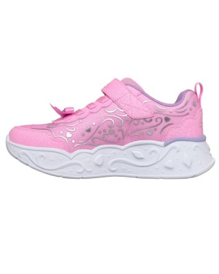 Skechers Princess Steps Παιδικό Παπούτσι Ροζ Με Φωτάκια Skechers Princess Steps Παιδικό Παπούτσι Ροζ Με Φωτάκια