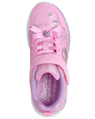 Skechers Princess Steps Παιδικό Παπούτσι Ροζ Με Φωτάκια Skechers Princess Steps Παιδικό Παπούτσι Ροζ Με Φωτάκια