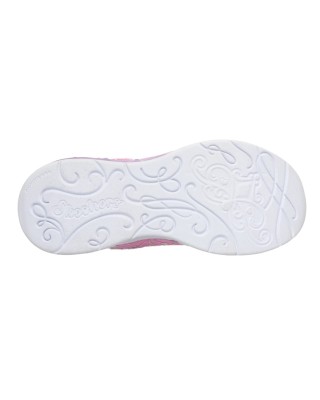Skechers Princess Steps Παιδικό Παπούτσι Ροζ Με Φωτάκια Skechers Princess Steps Παιδικό Παπούτσι Ροζ Με Φωτάκια