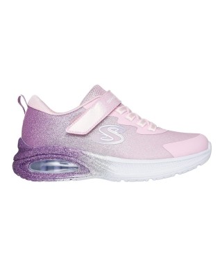 Skechers Microspec Max Advance – Glitz Gala Παιδικό Παπούτσι Ροζ Μωβ
