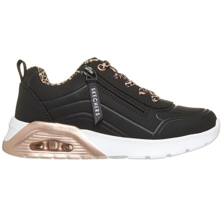 Skechers Uno Lite 2.0 Παιδικό Παπούτσι Μαύρο