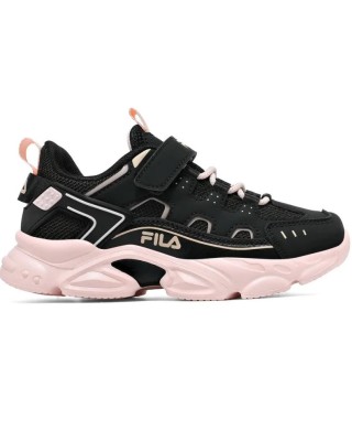 Fila Memory Spinel 3 V Παιδικό Παπούτσι Μαύρο Ροζ Fila Memory Spinel 3 V Παιδικό Παπούτσι Μαύρο Ροζ