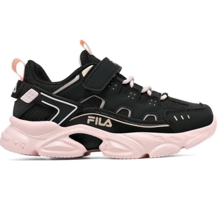 Fila Memory Spinel 3 V Παιδικό Παπούτσι Μαύρο Ροζ Fila Memory Spinel 3 V Παιδικό Παπούτσι Μαύρο Ροζ
