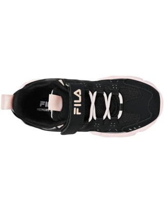 Fila Memory Spinel 3 V Παιδικό Παπούτσι Μαύρο Ροζ Fila Memory Spinel 3 V Παιδικό Παπούτσι Μαύρο Ροζ