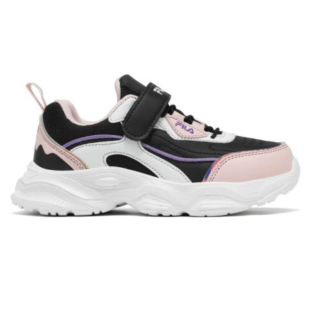 Fila Memory Mayra V Παιδικό Παπούτσι Μαύρο Ροζ