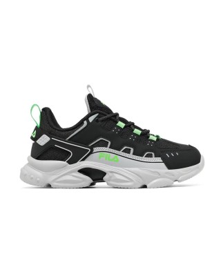 Fila Memory Spinel 3 Lace Παιδικό Παπούτσι Μαύρο Πράσινο Fila Memory Spinel 3 Lace Παιδικό Παπούτσι Μαύρο Πράσινο