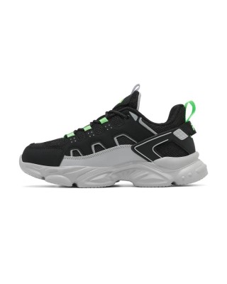 Fila Memory Spinel 3 Lace Παιδικό Παπούτσι Μαύρο Πράσινο Fila Memory Spinel 3 Lace Παιδικό Παπούτσι Μαύρο Πράσινο
