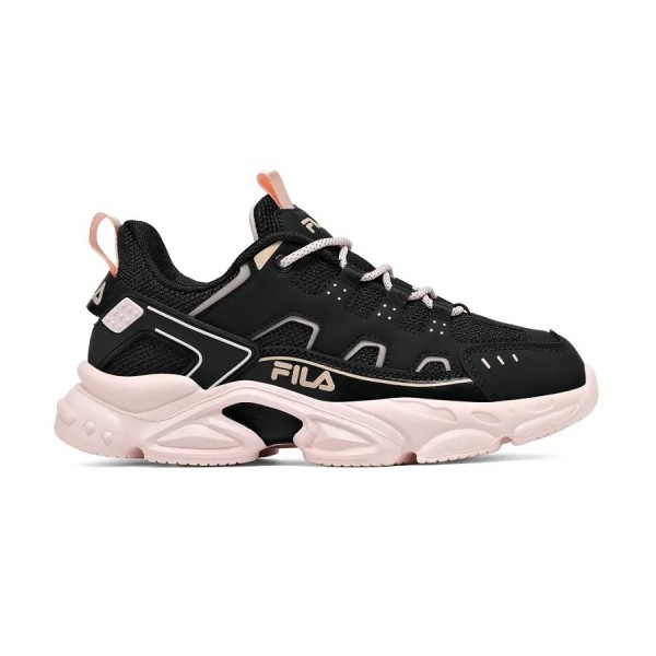 Fila Memory Spinel 3 Lace Παιδικό Παπούτσι Μαύρο Ροζ