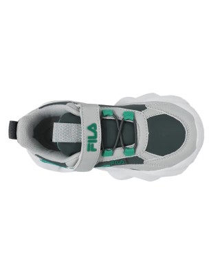 Fila Orion 2 Memory Velcro Παιδικό Παπούτσι Γκρι Πράσινο