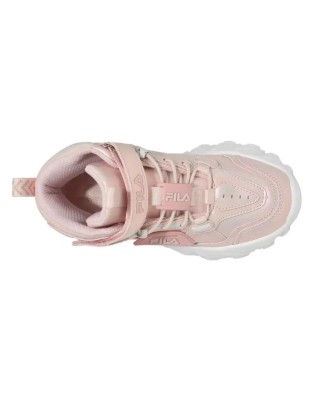 Fila Ayo 5 Memory Velcro Παιδικό Μποτάκι Ροζ Fila Ayo 5 Memory Velcro Παιδικό Μποτάκι Ροζ