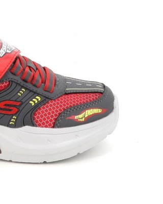 Skechers Garage Παιδικό Παπούτσι Κόκκινο Skechers Garage Παιδικό Παπούτσι Κόκκινο