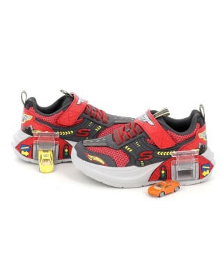 Skechers Garage Παιδικό Παπούτσι Κόκκινο Skechers Garage Παιδικό Παπούτσι Κόκκινο