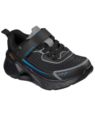 Skechers Tidal Tech Stream Rush Παιδικό Παπούτσι Μαύρο Skechers Tidal Tech Stream Rush Παιδικό Παπούτσι Μαύρο