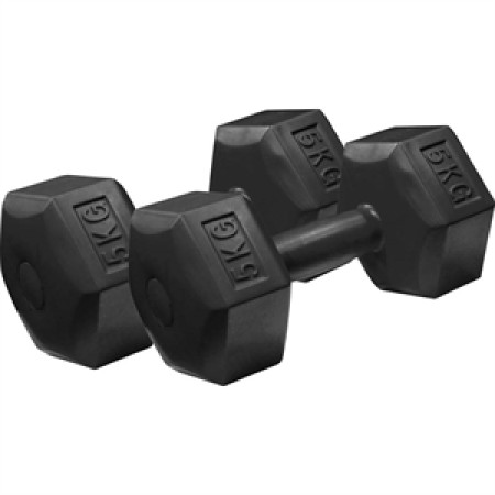 Amila Αλτήρας Εξάγωνος Plastic Series 5,00Kg (Ζευγάρι) Amila Αλτήρας Εξάγωνος Plastic Series 5,00Kg (Ζευγάρι)