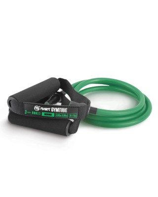 Amila Λάστιχο Gymtube Λαβή Σφουγγάρι 140cm Medium Πράσινο