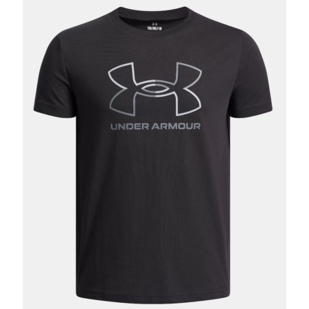 Under Armour Gl Foundation Ss Παιδικό T-Shirt Μαύρο Under Armour Gl Foundation Ss Παιδικό T-Shirt Μαύρο