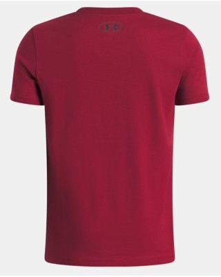 Under Armour Gl Foundation Ss Παιδικό T-Shirt Μπορντώ