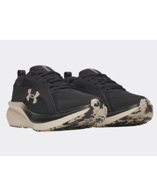Under Armour Assert 11 Ανδρικό Παπούτσι Μαύρο Μπεζ Under Armour Assert 11 Ανδρικό Παπούτσι Μαύρο Μπεζ