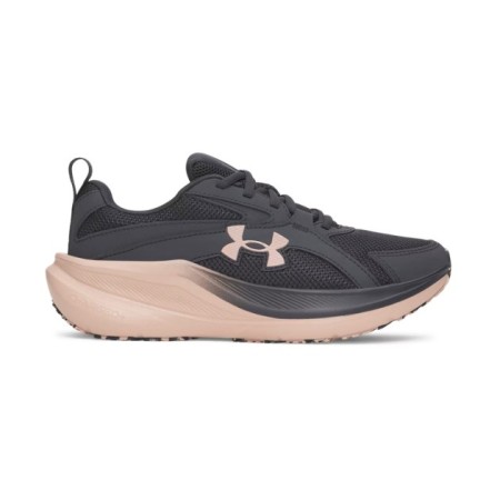 Under Armour W Assert 11 Γυναικείο Παπούτσι Μαύρο Ροζ Under Armour W Assert 11 Γυναικείο Παπούτσι Μαύρο Ροζ