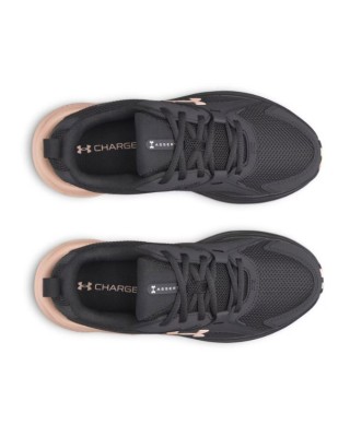 Under Armour W Assert 11 Γυναικείο Παπούτσι Μαύρο Ροζ Under Armour W Assert 11 Γυναικείο Παπούτσι Μαύρο Ροζ