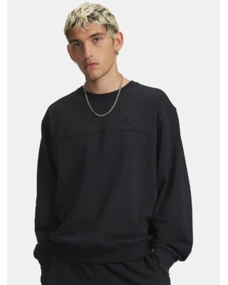 Under Armour Rival Lw Crew Ανδρική Μπλούζα Μαύρη Under Armour Rival Lw Crew Ανδρική Μπλούζα Μαύρη