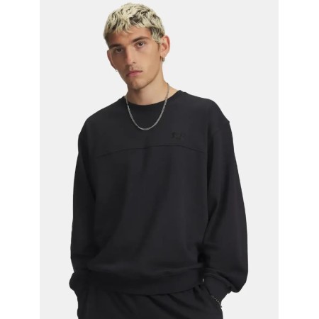 Under Armour Rival Lw Crew Ανδρική Μπλούζα Μαύρη Under Armour Rival Lw Crew Ανδρική Μπλούζα Μαύρη