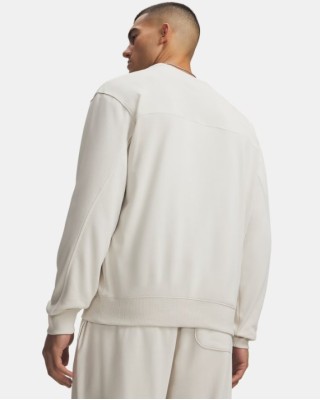 Under Armour Rival Lw Crew Ανδρική Μπλούζα Εκρου Under Armour Rival Lw Crew Ανδρική Μπλούζα Εκρου