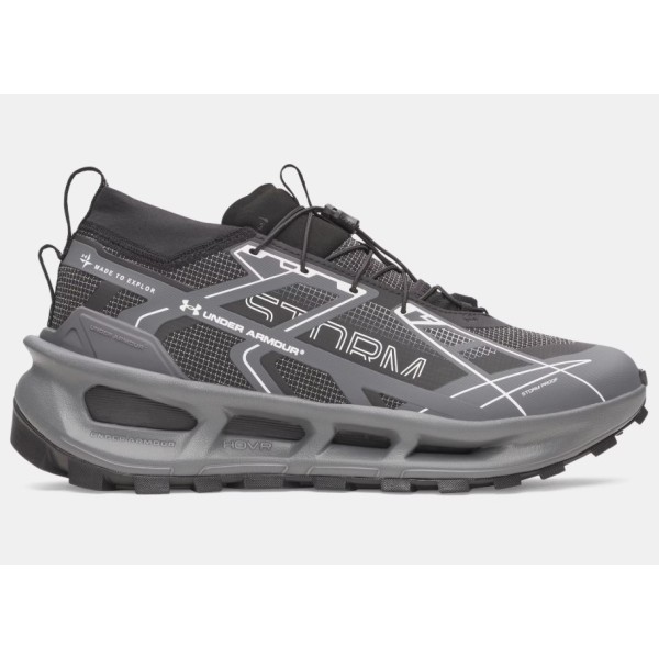 Under Armour Explor Trail Wp Unisex Αδιάβροχο Παπούτσι Μαύρο Under Armour Explor Trail Wp Unisex Αδιάβροχο Παπούτσι Μαύρο