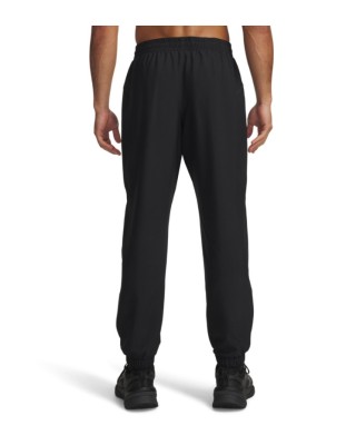 Under Armour Tech Sport Pant Ανδρικό Παντελόνι Μαύρο Κόκκινο