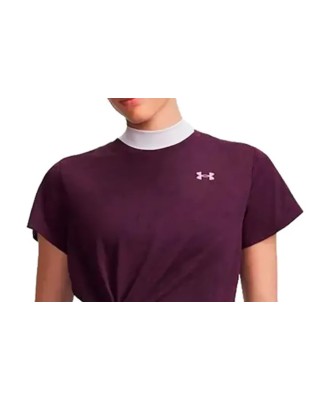 Under Armour Tech Pixelate Γυναικείο T-Shirt Μωβ Under Armour Tech Pixelate Γυναικείο T-Shirt Μωβ