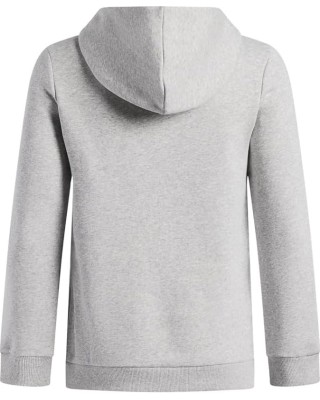 Under Armour B Rival Fleece Hoodie Παιδική Μπλούζα Γκρι