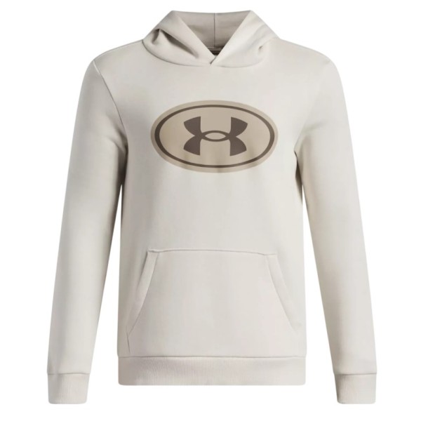 Under Armour B Rival Flc Key Item Hd Παιδική Μπλούζα Μπεζ