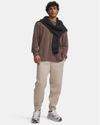 Under Armour Unstoppable Flc Joggers Ανδρικό Παντελόνι Μπεζ Under Armour Unstoppable Flc Joggers Ανδρικό Παντελόνι Μπεζ