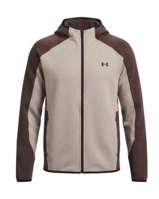 Under Armour Unstoppable Flc Fz Ανδρική Ζακέτα Μπεζ Under Armour Unstoppable Flc Fz Ανδρική Ζακέτα Μπεζ