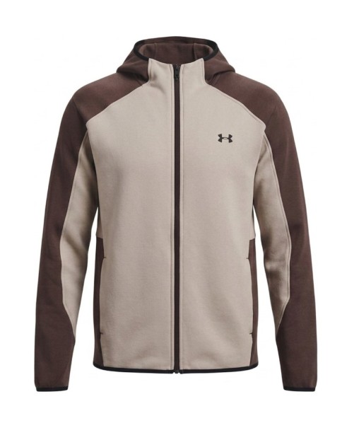 Under Armour Unstoppable Flc Fz Ανδρική Ζακέτα Μπεζ Under Armour Unstoppable Flc Fz Ανδρική Ζακέτα Μπεζ