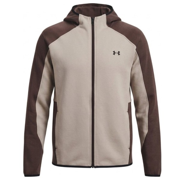 Under Armour Unstoppable Flc Fz Ανδρική Ζακέτα Μπεζ Under Armour Unstoppable Flc Fz Ανδρική Ζακέτα Μπεζ