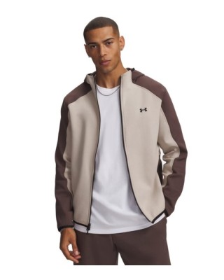 Under Armour Unstoppable Flc Fz Ανδρική Ζακέτα Μπεζ Under Armour Unstoppable Flc Fz Ανδρική Ζακέτα Μπεζ