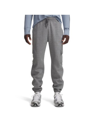 Under Armour Rival Flc Cargo Jgrs Ανδρικό Παντελόνι Γκρι