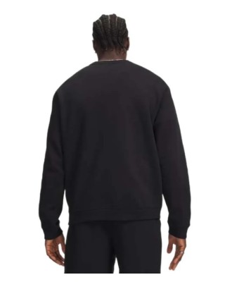 Under Armour Rival Flc Crew Ανδρική Μπλούζα Μαύρη Under Armour Rival Flc Crew Ανδρική Μπλούζα Μαύρη
