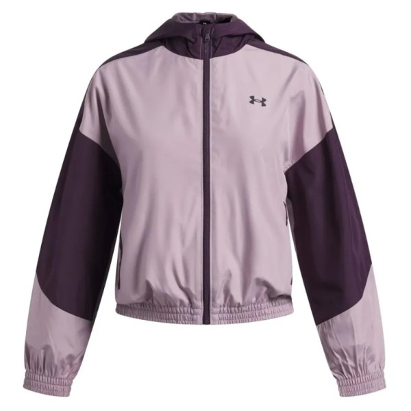 Under Armour G Icon Woven Fz Παιδική Ζακέτα Μωβ
