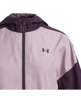 Under Armour G Icon Woven Fz Παιδική Ζακέτα Μωβ
