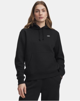 Under Armour Rival Flc Hoodie Ultimate Γυναικεία Μπλούζα Μαύρη Under Armour Rival Flc Hoodie Ultimate Γυναικεία Μπλούζα Μαύρη