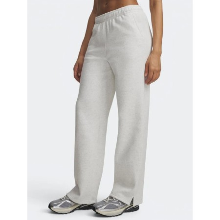 Under Armour Rival Flc Straight Pant Γυναικείο Παντελόνι Γκρι