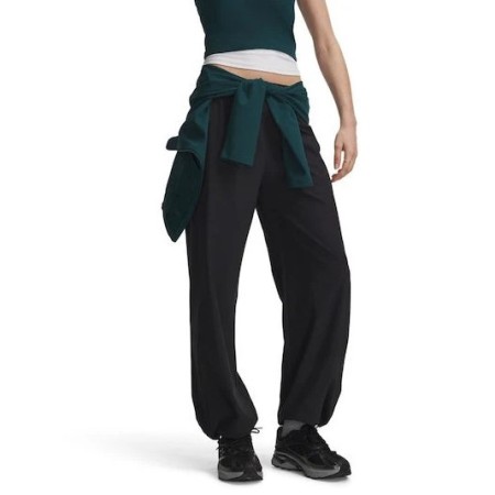 Under Armour Rival Woven Core Pant Γυναικείο Παντελόνι Μαύρο