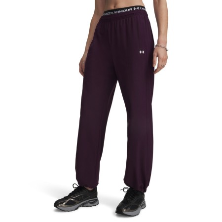 Under Armour Rival Woven Core Pant Γυναικείο Παντελόνι Μωβ